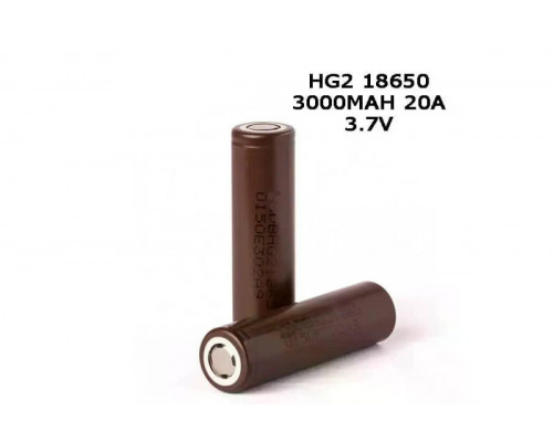 Аккумулятор LiG HG2 18650 3000 мАч 20А