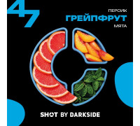 Табак Dark Side Shot Грейпфрут персик мята, 30 гр.
