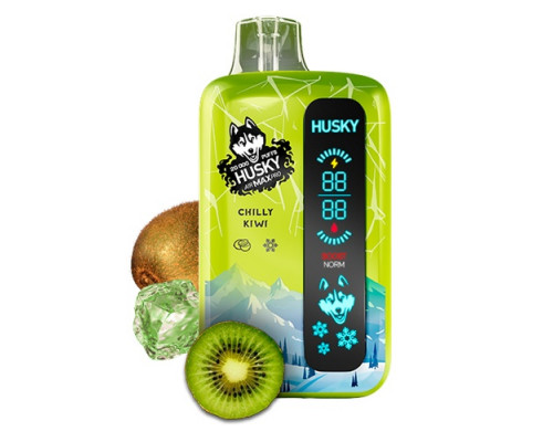 Одноразовая ЭС HUSKY AIRMAX PRO 20000 UL STR - CHILLY KIWI