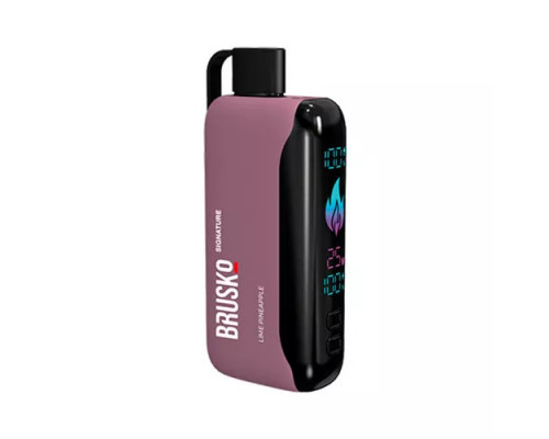 Одноразовая ЭС BRUSKO SIGNATURE - Лайм ананас (30000)