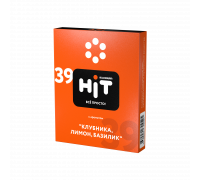 Табак для кальяна BLACKBURN HiT №39 Клубника,лимон,базилик, 30г.