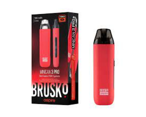 Набор BRUSKO MINICAN 3 PRO Красный