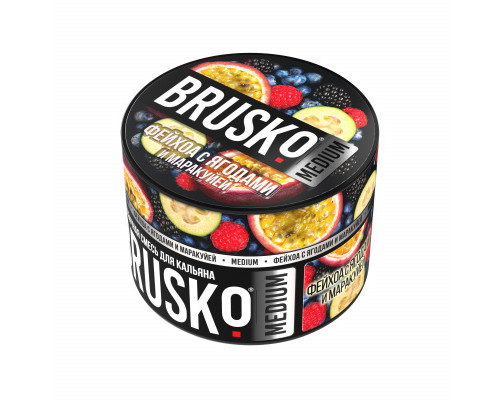 Смесь BRUSKO, 50 г, Фейхоа с ягодами и маракуйей, Medium