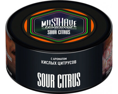 Табак Must Have Sour Citrus 125 гр.