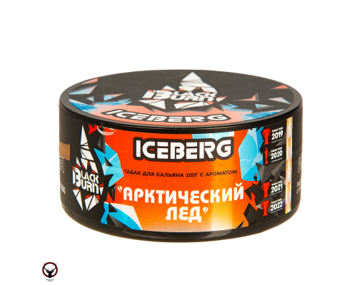 Табак Burn BLACK Iceberg, 100 г