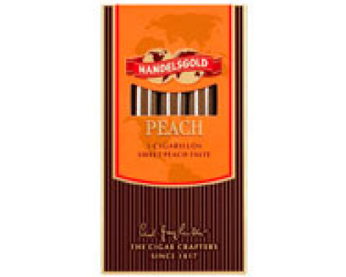 Сигариллы Handelsgold - Peach Sun (пач. 5 шт)