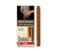 Сигариллы Havanas - Cherry (пач. 4 шт)