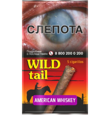 Сигариллы Wild tail - American Whiskey (пакет 5 шт)