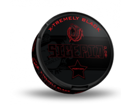 Жевательный табак Siberia - Black Slim