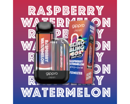 Картридж Gippro Малина арбуз 8000 затяжек.