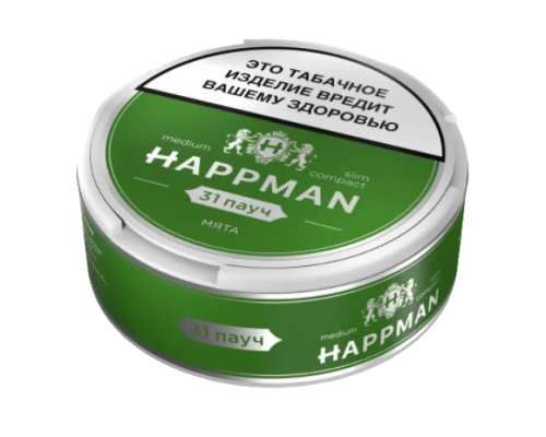 Жевательный табак Happman slim medium - Мята