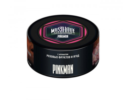 Табак Must Have Pinkman (Грейпфрут-клубника-малина) 125 гр.