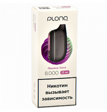 Одноразовая ЭС PLONQ MAX S - Малина хвоя (8000)
