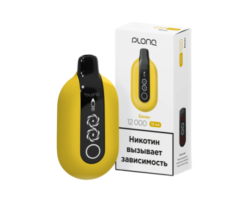 Одноразовая ЭС PLONQ ULTRA - Банан (12000)