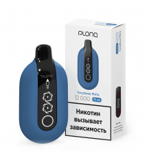 Одноразовая ЭС PLONQ ULTRA - Голубика мята (12000)