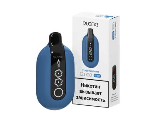 Одноразовая ЭС PLONQ ULTRA - Голубика мята (12000)