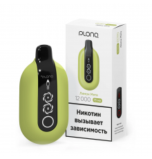 Одноразовая ЭС PLONQ ULTRA - Лимон мята (12000)