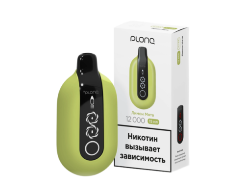 Одноразовая ЭС PLONQ ULTRA - Лимон мята (12000)