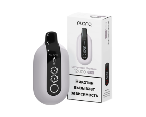 Одноразовая ЭС PLONQ ULTRA - Цитрусовый мармелад (12000)