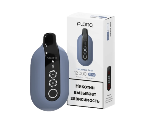 Одноразовая ЭС PLONQ ULTRA - Черника хвоя (12000)