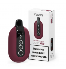 Одноразовая ЭС PLONQ ULTRA - Вишневая кола (12000)