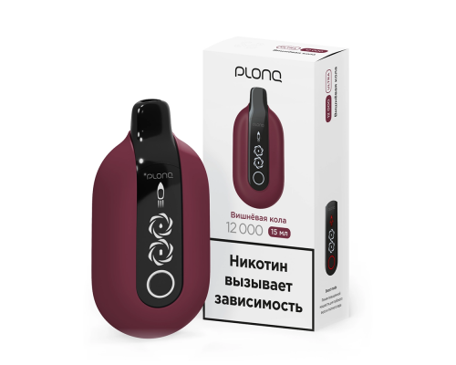 Одноразовая ЭС PLONQ ULTRA - Вишневая кола (12000)