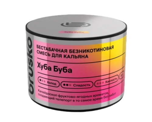 Смесь BRUSKO, 50 г, Хуба Буба, Medium