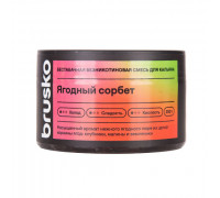 Смесь BRUSKO, 50 г, Ягодный сорбет, Medium