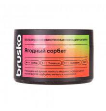 Смесь BRUSKO, 50 г, Ягодный сорбет, Medium