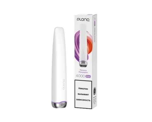Одноразовая ЭС PLONQ PLUS PRO -  Малина-Мандарин (4000)