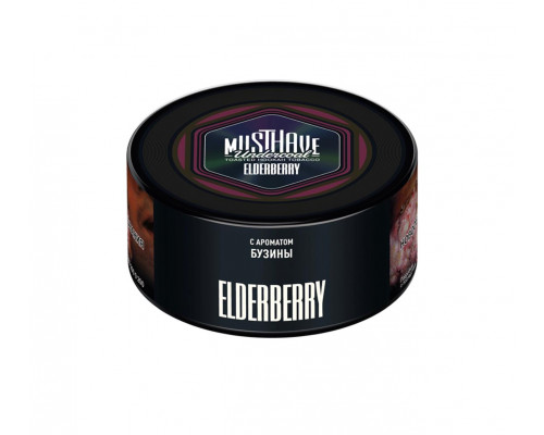 Табак Must Have Elderberry (Бузина)  125 гр.