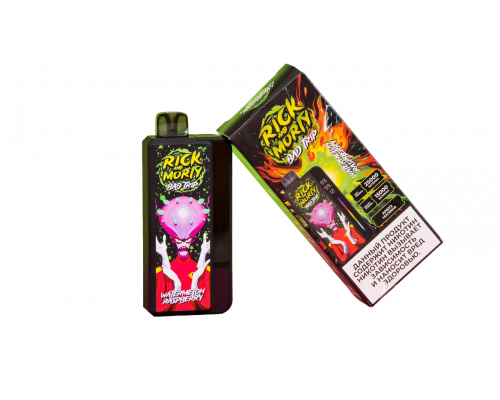 Одноразовая ЭС Rick and Morti Bad Trip - Watermelon Raspberry (25.000)