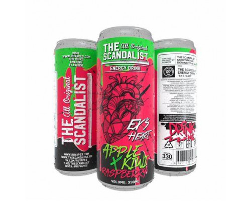 Энергетик The Scandalist - Exs Heart, 330 мл