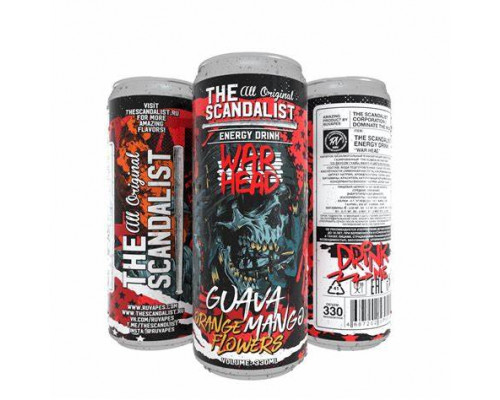 Энергетик The Scandalist - War Head, 330 мл