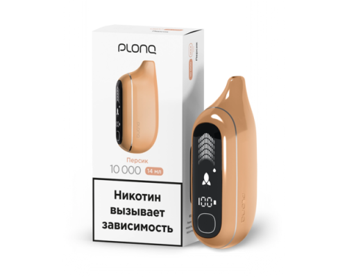Одноразовая ЭС PLONQ MAX PRO - Персик (10000)
