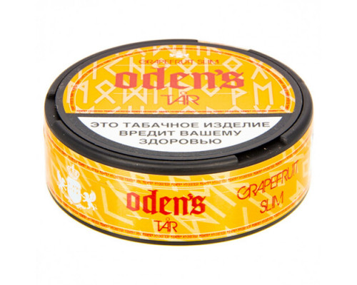 Жевательный табак ODENS TAR Slim - Grapefruit, 10 гр