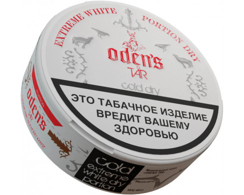 Жевательный табак ODENS TAR, 16 гр