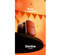 Одноразовая ЭС Starline midi Ром с колой (7000)