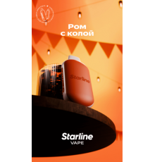Одноразовая ЭС Starline midi Ром с колой (7000)