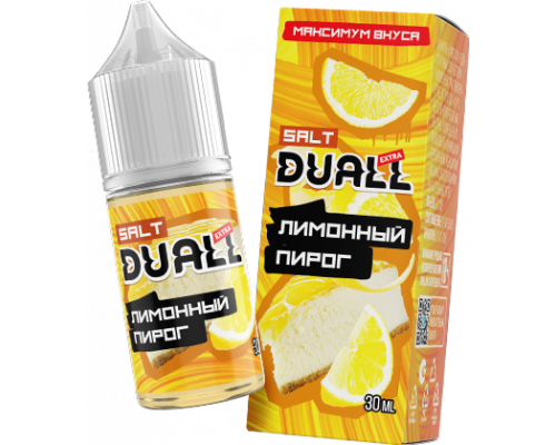 Жидкость Duall Extra hard лимонный пирог, 30 мл.