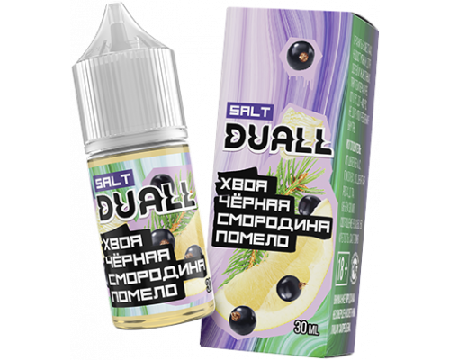 Жидкость DUALL Salt LIGHT Хвоя смородина помело, 30 мл