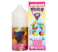 Жидкость Gang Ice 30 мл, 20 мг Апельсин маракуйя клубника