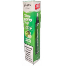 Одноразовая ЭС GIPPRO MAX Зеленое яблоко (8000)