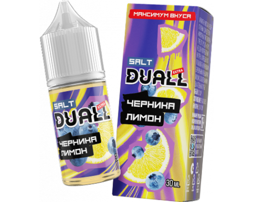 Жидкость Duall Extra hard Черника лимон, 30 мл.