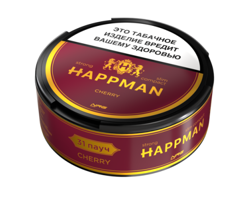Жевательный табак Happman slim strong - Вишня