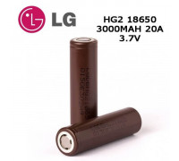Аккумулятор LG HG2 18650 3000 мАч 20А