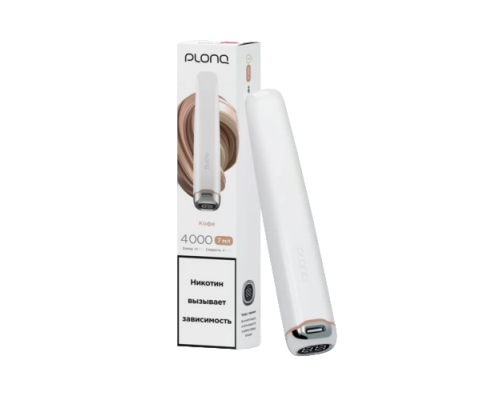 Одноразовая ЭС PLONQ PLUS PRO -  Кофе (4000)