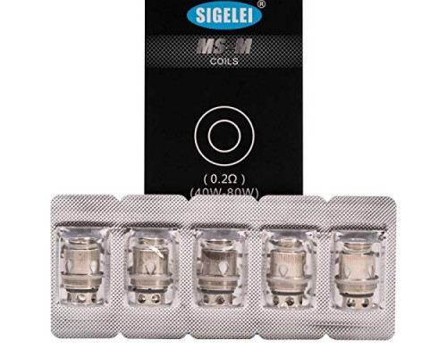 Сменный испаритель Sigelei Sibra F MS coil 316L (40W-80W) 0.25 Ом