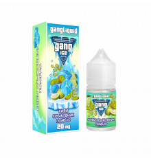 Жидкость Gang Ice 30 мл, 20 мг Киви Крыжовник Помело
