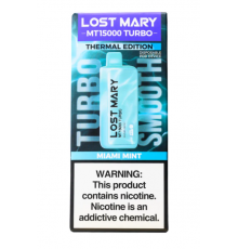 Одноразовая ЭС Lost Mary Miami mint (15000)
